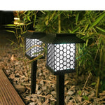 Solar Pathway Lights 2 Pack Auto On Off  Lawn Lamp Waterproof Led Solar Lights for Lawn, Patio, Yard