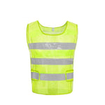 10 Pieces Reflective Vest Reflective Vest Fluorescent Mesh Safety Warning Environmental Sanitation Construction Site Duty Riding Vest Silver Highlight Automobile Traffic Suit Safety Suit Fluorescent Yellow Net