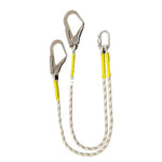 Double Hook Safety Ropes Connecting Rope Scaffold Operation 1.5m Long Working Protection Ropes