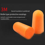 10 Bags Earplug Noise Reduction Earplug Clean Hygienic Portable And Comfortable 10 Pairs / Bag