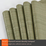 6 Pieces Woven Bag Snake Skin Bag Flood Control Sand Bag Moving Express Packing Plastic Bag Thickened Wear Resistant Gray Green Bag 90 * 115 cm 10 Pieces