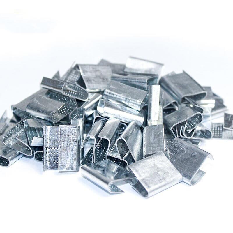 Plastic Steel Belt Packing Buckle Thickened Iron Packing Buckle 6 Kg About 1000 Pieces