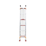 6m Aluminum Alloy Telescopic Ladder, Aluminum Ladder, Rising And Shrinking Stair