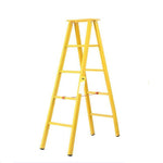 Safety Ladder Herringbone Ladder A-Type 2m Yellow  FRP Material Non-slip