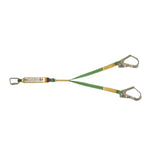 1200mm Safety Belt Double Hook With Buffer Personal Protection Fall Protection Safety Ropes