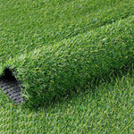 6 Pieces Simulation Lawn Mat Carpet Plastic Mat Outdoor Enclosure Decoration Green Artificial Football Field Artificial Turf 25mm Black Bottom Ordinary