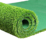 6 Pieces Simulation Lawn Mat Carpet Plastic Mat Outdoor Enclosure Decoration Green Artificial Football Field Artificial Turf 25mm Black Bottom Ordinary