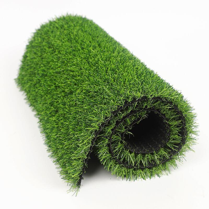 Simulation Lawn Mat Carpet Plastic Mat Outdoor Enclosure Decoration Artificial Football Field Artificial Turf 15mm Emerald Green Densification 50m² / 1 Roll