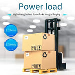 1.2t All Electric Mini Electric Stacker Lift Truck Narrow Leg Lifting Height 2500mm