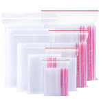 6*100 Pieces 24CM * 34CM Sealed Bag Transparent Self Sealing Bag Thickened Packing Bag