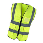 6 Pieces Reflective Vest, Multi Pocket Vest, Night Running, Cycling, Body Protective Clothing, Logo Optional, Order Products