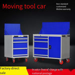 Four Extraction Tool Cabinet With Door 850 * 1000 * 500MM Heavy Mobile Tool Cart Multifunctional Tool Cabinet Maintenance Tool Cabinet