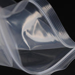 6 Bags 100 Pieces Disposable PE 8 Silk 18cm * 26cm Self Sealing Bag Thickened Transparent Zipper Bag Sample Storage Bag