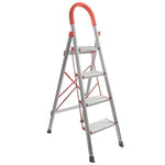 Folding Ladder Industrial Herringbone Ladder Multi-functional Portable Engineering Construction Stairs Small Ladder Climbing Ladder Combined Ladder Climbing Ladder Aluminum Ladder 4 Steps