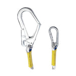 1.5m Unbuffered Single Rope Hook Safety Belt Polypropylene Safety Belt Outdoor High-altitude Fall Proof Safety Belt