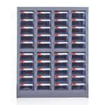 Parts Cabinet Drawer Type Tool Cabinet Parts Box Electronic Components Material Screw Classification Storage Cabinet Small Box 40 Drawer Transparent Draw Without Door