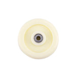 10 Pieces 4 Inch Nylon Wheel Caster Cart Wheel Nylon Wheel Hand Push Wheel Thickened Wheel Heavy Single Wheel