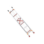 8m Thickened Aluminum Alloy Lifting Ladder Telescopic Ladder Non-slip Adjustable