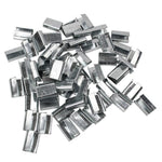 6 Pieces Plastic Steel Belt Buckle Galvanized Anti Slip Belt Serrated Tightening Buckle