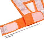 Reflective Clothing Velcro at Waist Exquisite Packaging Breathable Fabric V-Shape