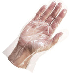 30 Bags 100 Pieces / Bag Disposable Gloves PE Film Gloves Transparent Powder Free Gloves