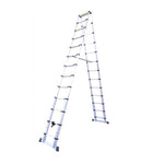 3.8m Bamboo Miter Ladder Multi Function Ladder Folding Ladder Hinge Elevator Engineering Ladder