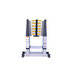 3.8m Bamboo Miter Ladder Multi Function Ladder Folding Ladder Hinge Elevator Engineering Ladder