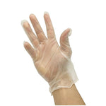 PVC Disposable Inspection Gloves Powder Free 100 Pieces / Box L Size Gloves