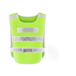 10 Pieces Breathable Mesh Reflective Vest Safety Vest Protection Vest for Construction Engineering Traffic Sanitation Safety Warning Work Clothes - Yellow Green