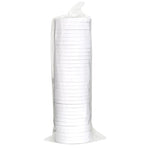 6 Pieces Cotton Paper Double Sided Tape 9mm * 9100mm * 80um (White) (32 Rolls / Bag)