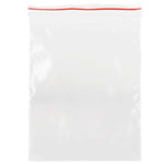 6 Pieces 3022 Self Sealing Bag (transparent) - No.3 (100 Pieces / Bag) 100x70 Mm 0.04mm