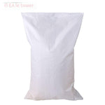 6 Pieces Moisture Proof And Waterproof Woven Bag Moving Snakeskin Express Parcel Packing Loading Cleaning Garbage 80 * 120 5 Pieces White