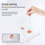 6 Pieces 3026 Self Sealing Bag (transparent) - No.7 (100 Pieces / Bag) 200x140mm 0.04mm