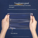 6 Pieces 3026 Self Sealing Bag (transparent) - No.7 (100 Pieces / Bag) 200x140mm 0.04mm