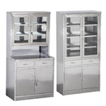 SW-851 Stainless Steel Storage Instrument Cabinet File Hospital Drug Dispensing Data Treatment 90 * 50 * 180cm