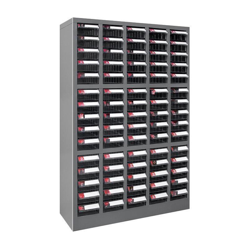 Drawer Type Parts Cabinet For Storing Multi-functional Bills Material Tool Cabinet Transparent Thickened 75 Draw No Door