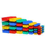 6 Pieces 250 * 220 * 120 mm Modular Parts Box Thickened Inclined Plastic Box Material Box  Components Box Screw Box Tool Box