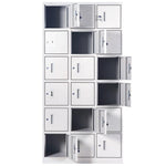 Factory Locker Thickened Office Steel Sheet Cabinet With Lock Store Materials Documents Supplies Deposit Cabinet Bathroom Locker With 18 Door Locker