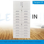 Twelve Bucket Mechanical Ordinary Cabinet Office Multi-layer Storage Material Cabinet With Lock Multi Bucket Cabinet File Cabinet File Iron Drawer Cabinet