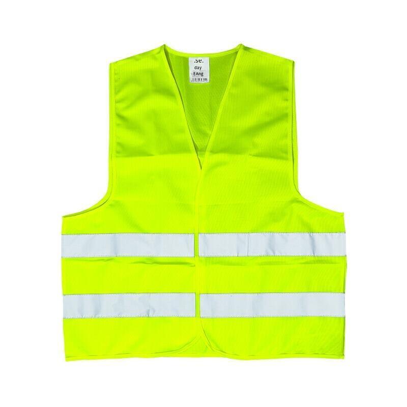 10 Pieces Reflective Vest Strong Reflection Easy to Identify Shoulder Width 40 CM Length 68 CM