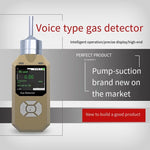 Pump Suction Ethane Gas Detector Alarm Portable Ethane Propane Concentration Tester Pump Suction Monitoring