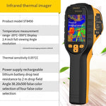 Infrared Thermal Imager Hand Held Temperature Measuring Gun Thermometer Floor Heating Electrical Leakage Detector Infrared Thermometer ST8450