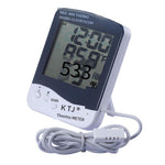 6 Pieces TA218A Digital Temperature And Humidity Counter Meter Small Wall Mounted Desktop