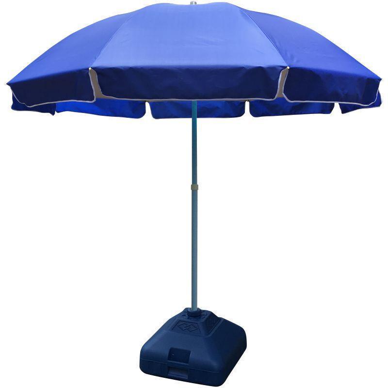 Sun Umbrella Sun Umbrella Large Outdoor Umbrella Stall Advertising Umbrella 2.4m Umbrella Without Base