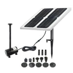 Solar Water Pump Rockery Water Pond Aerated Garden View Small Fish Tank Water Circulating Pump Soilless Cultivation 1.2w External Guyed Fountain