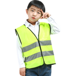 25 Pieces Children's Safety Clothing Reflective Vest Group Activities Safety Protection Vest Primary School Students' Extracurricular Fluorescent Clothing