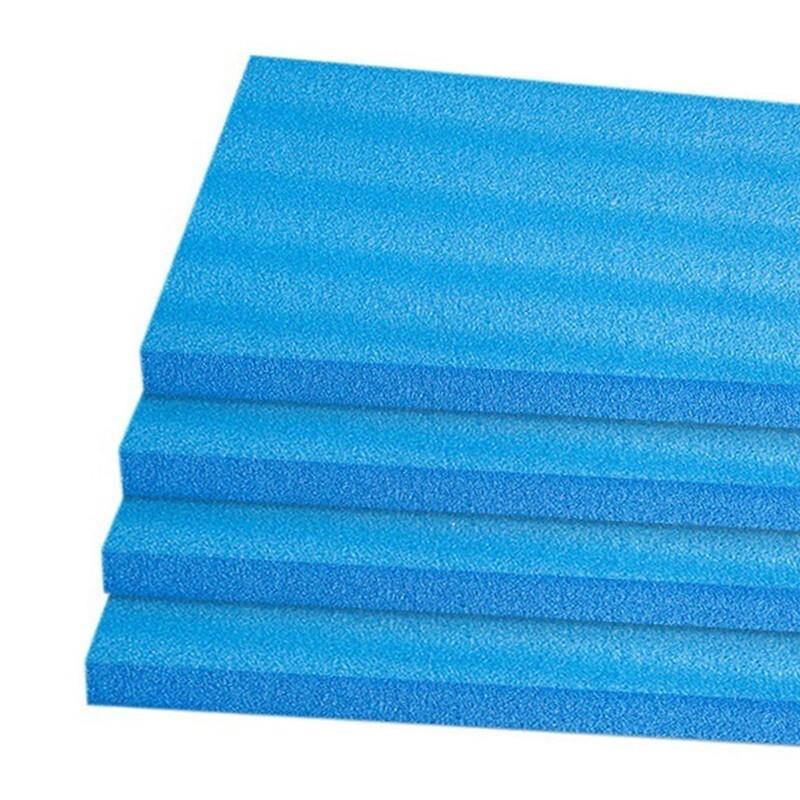 Blue High Density Pearl Cotton Board Width 1 Meters X Long 1 Meters Thick 10mm Foam Board EPE Pearl Cotton Board Hard Courier Express