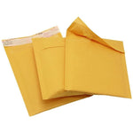 900 Only Kraft Paper Self Sealing Bag, Composite Bubble Envelope, Foam Shockproof Yellow Express Bag 13*13+4cm