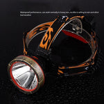 Explosion Proof Headlamp Waterproof Rechargeable Flashlight Ultra-Light Bright