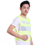 6 Pieces Reflective Vest Traffic Reflective Vest Road Construction Safety Warning Clothing Reflective Vest Reflective Vest